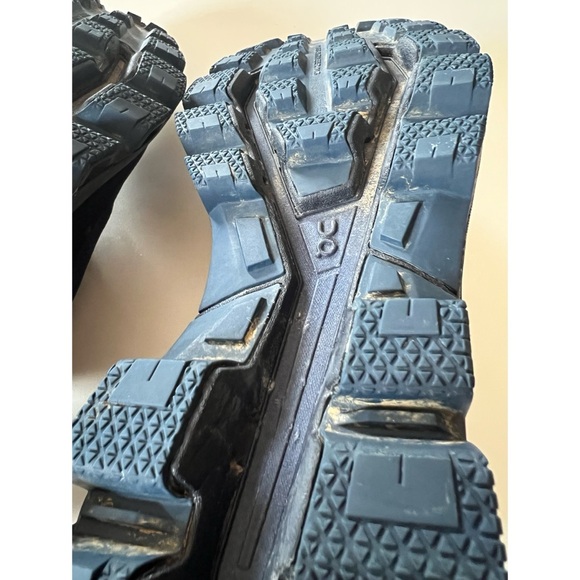 On Cloudventure Trail Running Navy Blue Shoes 11 - Picture 14 of 16
